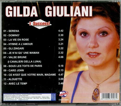 I successi - CD Audio di Gilda Giuliani - 2