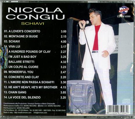 Schiavi - CD Audio di Nicola Congiu - 2