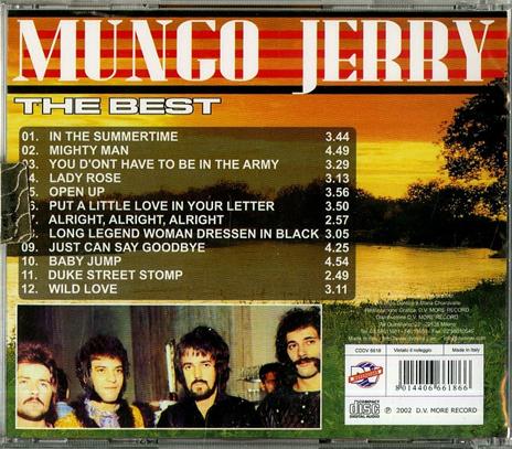 The Best - CD Audio di Mungo Jerry - 2