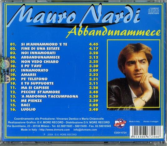 Abbandunnamece - CD Audio di Mauro Nardi - 2