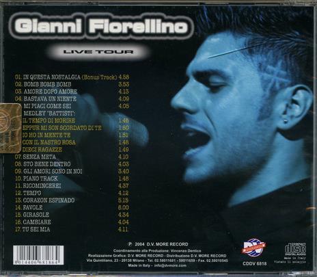 Live Tour - CD Audio di Gianni Fiorellino - 2