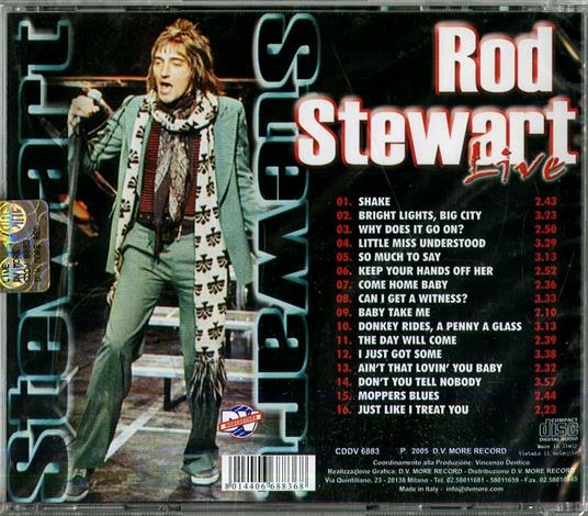 Live - CD Audio di Rod Stewart - 2