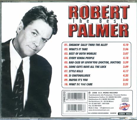 The Best - CD Audio di Robert Palmer - 2