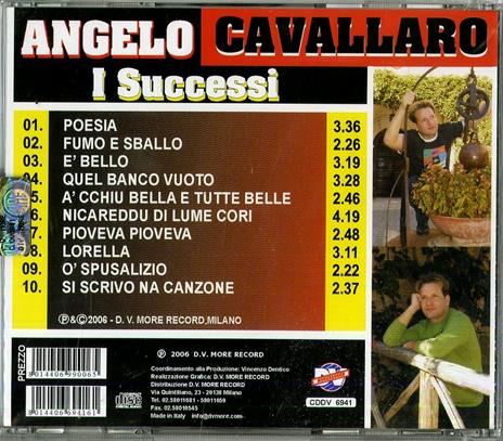 I successi - CD Audio di Angelo Cavallaro - 2