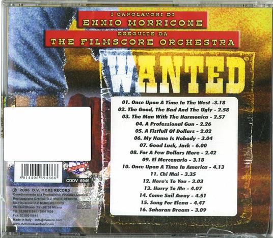 I Capolavori di Ennio Morricone (Colonna sonora) - CD Audio di Filmscore Orchestra - 2