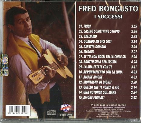 I successi - CD Audio di Fred Bongusto - 2