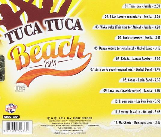 Tuca Tuca Beach Party - CD Audio - 2