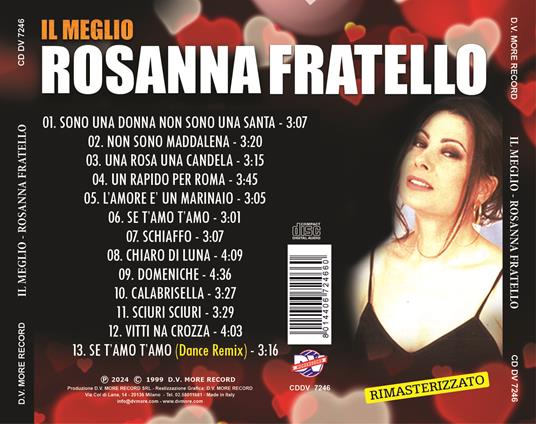 Il meglio (contiene "Se t'amo t'amo Dance Remix") - CD Audio di Rosanna Fratello - 2