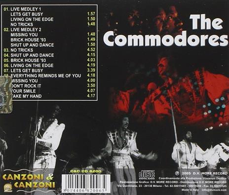 The Commodores - CD Audio di Commodores - 2