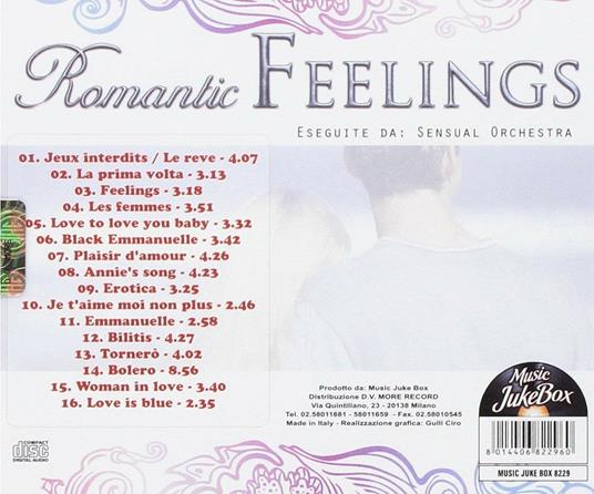 Romantic Feeling - CD Audio di Sensual Orchestra - 2