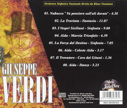 Va Pensiero - CD Audio di Giuseppe Verdi - 2