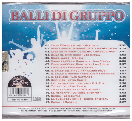 Balli di Gruppo - CD Audio - 2