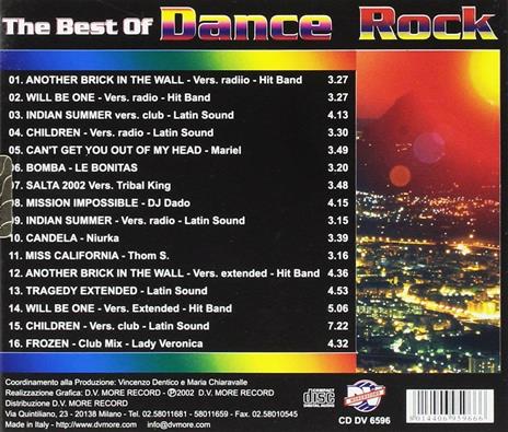 The Best of Dance Rock - CD Audio - 2