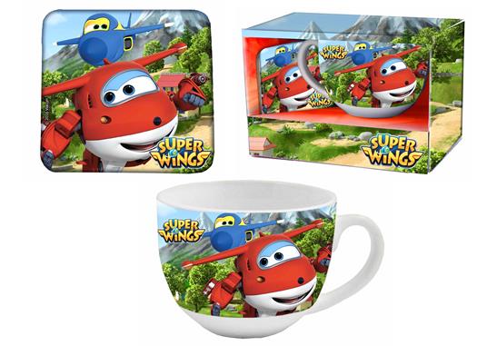 Gift Kitchen Tazza+Sottobic.Super Wings