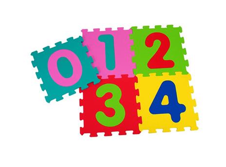 Tappetino Puzzle Numeri 5 Pezzi - 2