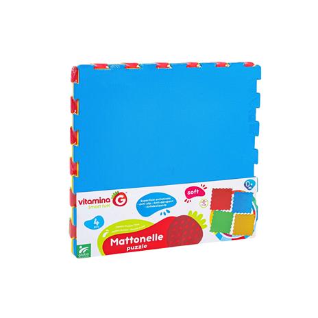 GLOBO - Vitamina G Mattonelle Puzzle x4 pezzi 61x61x1 - 05471 - 2