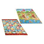 Tappeto gioco VITAMINA G 2 lati lettere e numeri 1,8 x 1,5 m 05569