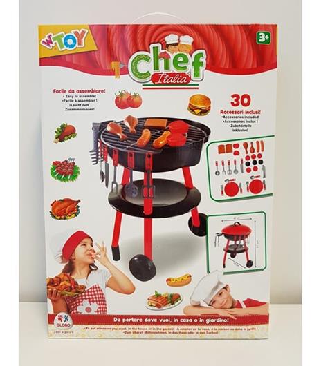 Barbecue chef con 30 accessori Globo