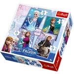 Puzzle 4 In 1 Disney Frozen 2 Trefl  07386