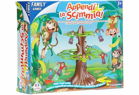 globo 33847. giocattoli da appendere la scimmia famiglia gioco. Modelli assortiti - 3