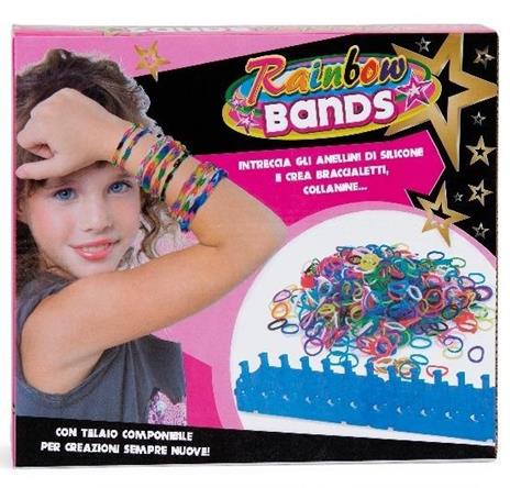 Rainbow Bands. Confezione 600 Elastici + Telaio - 2