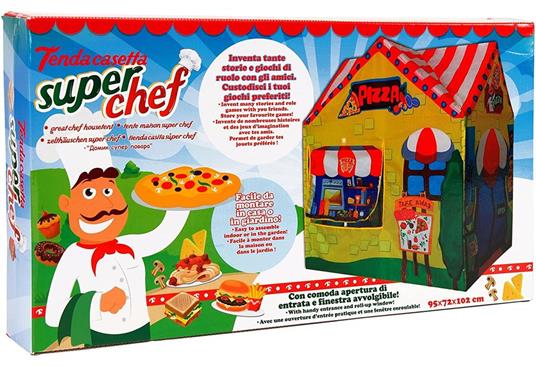 Tenda Pizza/ Cucina Chef 95x72x102cm Un Singolo Pezzo