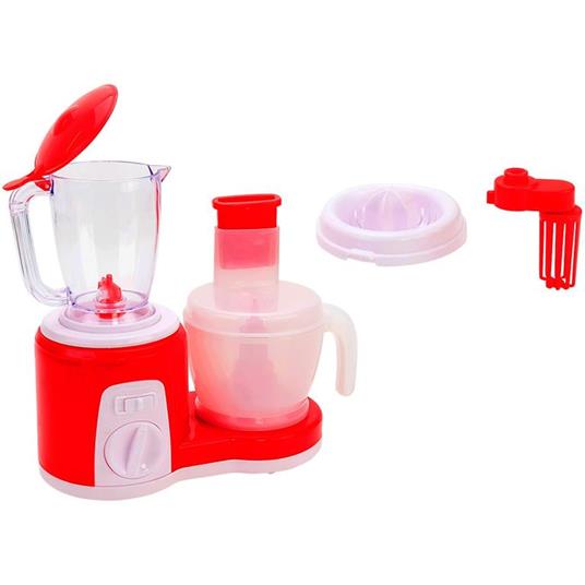 Gioco Cucina Frullatore Mixer Spremiagrumi Giocattolo a 2 Velocità a Batteria - 2