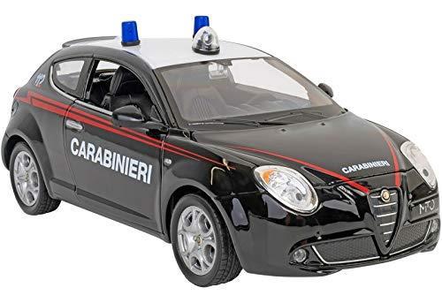 Globo- 1:24 D-Cast Alfa Mito Carabinieri (38984) Multicolore (1) - 2