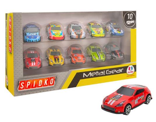 GLOBO Auto Die Cast 10Pz Scala 1:64 2 Modelli 5Col