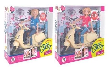 Globo (39802) Fashion Doll C/Scooter