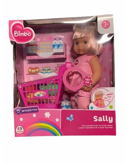Bambola Sally con Carrello della spesa
