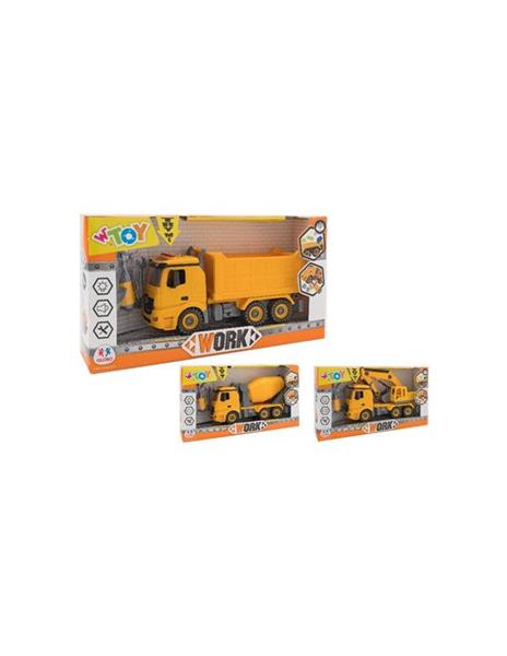 Camion smontabili con luci e suoni - 3 modelli