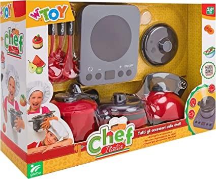 GLOBO - Set Pentole con Coperchio, Piastra con Fumo ed Accessori - 40727 - 2