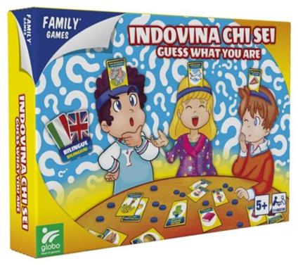 Indovina Chi Sono? con 50 Carte Bilingua