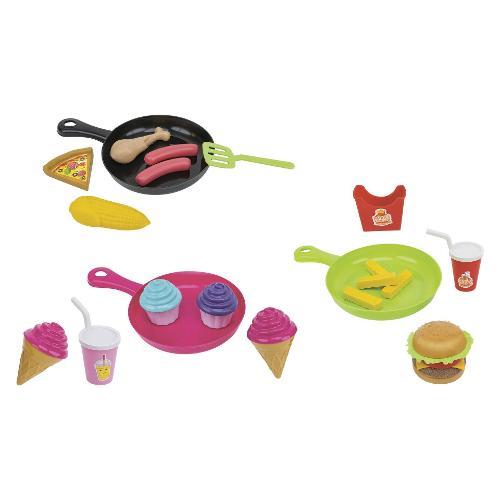 Playset cucina WTOY Padella con accessori Chef Italia Assortito 41398