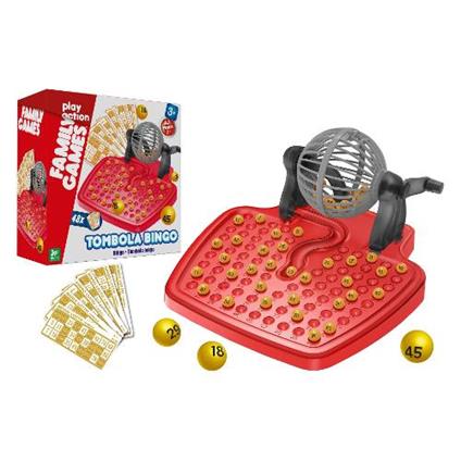 Gioco Tombolone Bingo con 48 cartelle FAMILY GAMES Italiano 42445