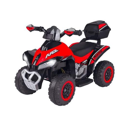 Globo Mini Quad Race Li-on Moto Elettrica Rossa 6 volt