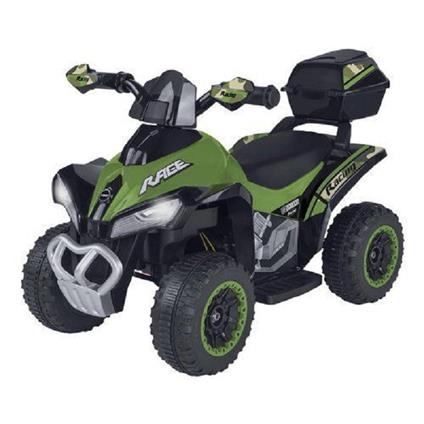 Globo Mini Quad Race Li-on Moto Elettrica Verde 6 volt
