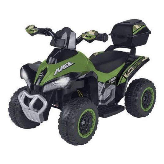 Globo Mini Quad Race Li-on Moto Elettrica Verde 6 volt