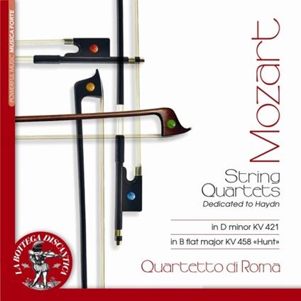 Quartetti per archi K421, K458 La caccia - CD Audio di Wolfgang Amadeus Mozart,Quartetto di Roma