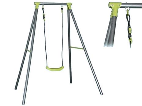 Altalena acciaio per bambini 3 8 anni con seduta