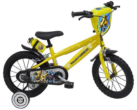 Bicicletta per Bambini 14" 2 Freni Transformers