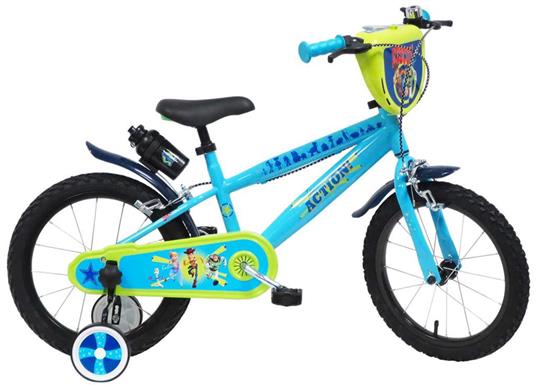 Bicicletta Per Bambino 16" 2 Freni Toy Story 4 Azzurro
