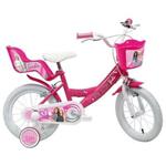 Bicicletta Bambina 16 Pollici Barbie, Bici età 4-7 Anni