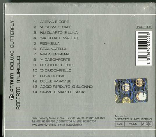 Roberto Murolo (Digipack) - CD Audio di Roberto Murolo - 2
