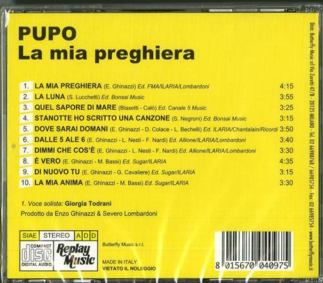 La mia preghiera - CD Audio di Pupo - 2