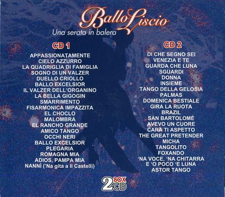 Ballo liscio. Una serata in balera - CD Audio - 2