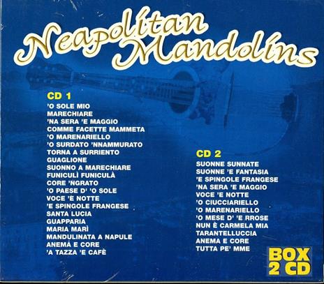 Neapolitan Mandolins - CD Audio - 2