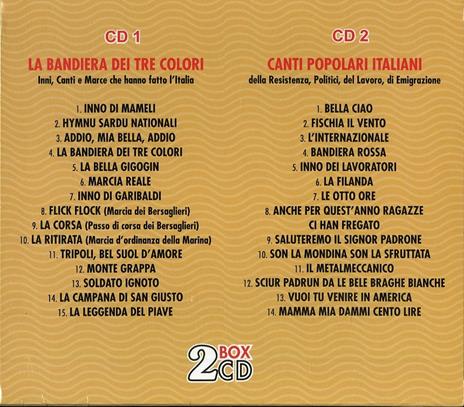 Inni e canti popolari - CD Audio - 2