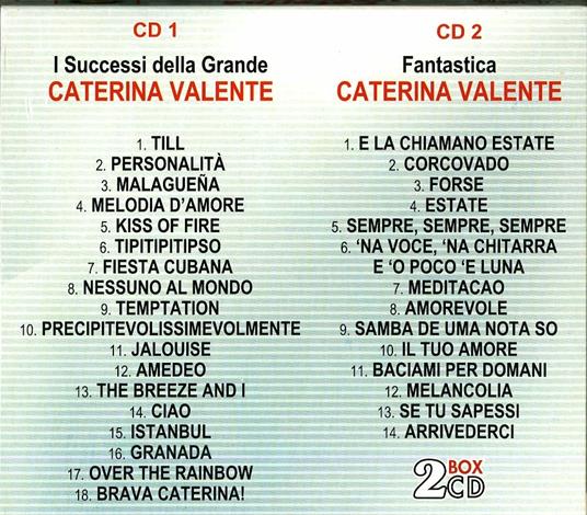 Caterina Valente - CD Audio di Caterina Valente - 2